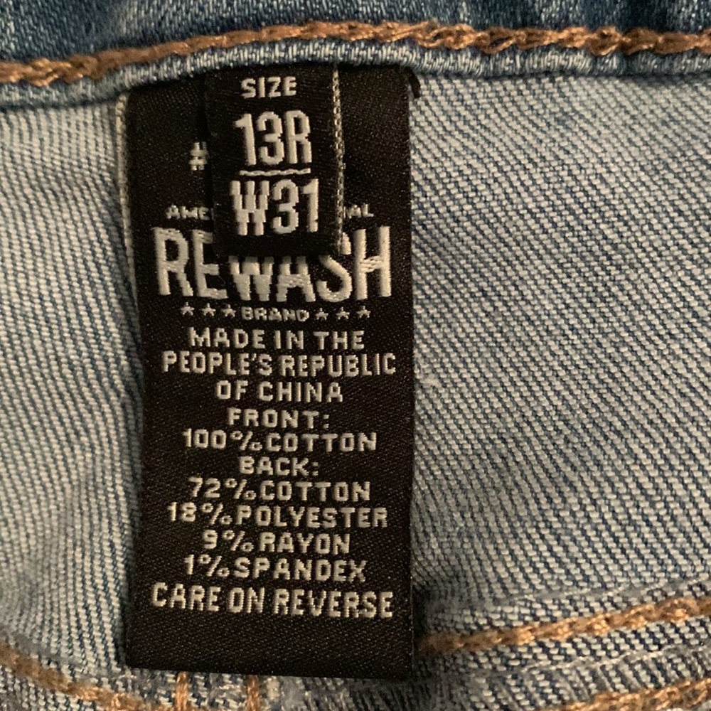 REWASH Brand jeans new without tags - Picture 10 of 11